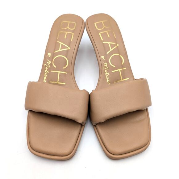 Beach by Matisse Blondie Kitten Heel Sandal Women's Natural Size US5M EU35.5 - Picture 9 of 10